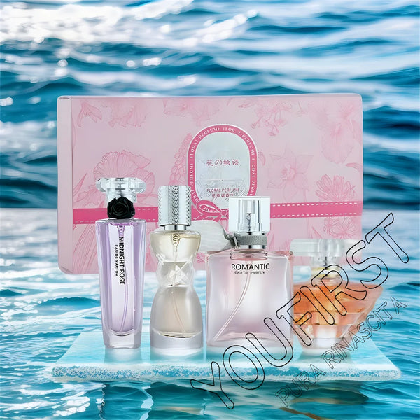 Brand 105ml Perfume Women Luxury Gift Box 4pcs Set Eau De Parfum Lasting Fragrance Perfumes Mujer Originales Floral Scent Spray