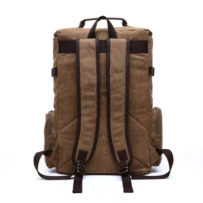 Men's Backpack Vintage Canvas Backpack School Bag Men's Travel Bags Large Capacity Backpack Laptop Backpack Bag Rucksack