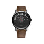 UTHAI CQ57 Men’s Quartz Wrist Watch Clock Leather Strap Sport Business Casual Waterproof Top Brand Simple For Male