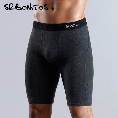 Long Leg Shorts Boxer Men’s Underwear Men's Underwear Men Panties Men Underpants Boxershorts High Quality Natural Cotton Sexy