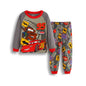 2pcs/set Spring Autumn Boys Girls Long Sleeved Lightning Mcqueen Sleepwear Kids Pajamas 95 Cars Cartoon Children's Pyjama