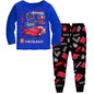 2pcs/set Spring Autumn Boys Girls Long Sleeved Lightning Mcqueen Sleepwear Kids Pajamas 95 Cars Cartoon Children's Pyjama