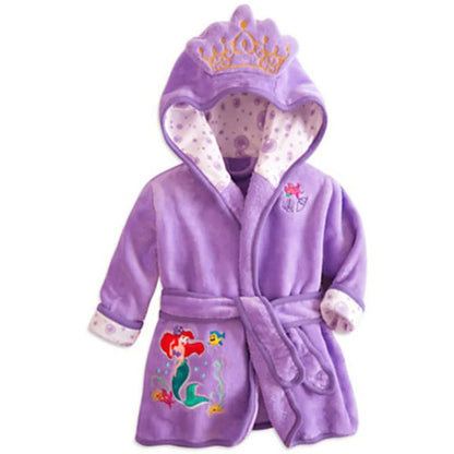 New Autumn and Winter Children Pijama Girl mermaid Infantil Kids Warm Pyjamas Boys Baby Girls Animal Flannel Sleepwear Robe