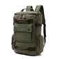 Men's Backpack Vintage Canvas Backpack School Bag Men's Travel Bags Large Capacity Backpack Laptop Backpack Bag Rucksack