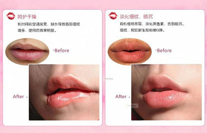 10pcs Collagen Crystal Lip Mask lips plump gel personal care hydrating lip whitening a smacker wrinkle gel patch