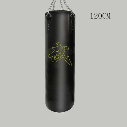 150CM Customized Logo Huge Sandbag Punching Bag Thickened PU Leather Sport Training Empty Boxing Bags Self-filled Boxing Sandbag