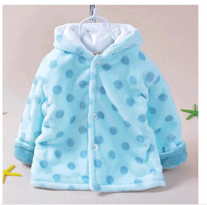 Baby girl lovely cotton-padded jacket suits