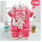 Baby girl lovely cotton-padded jacket suits