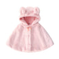 IYEAL Little Rabbit Thick Warm Clothes Fashion Cute Baby Infant Girls Autumn Winter Hooded Coat Cloak Jacket for 1-4 Years