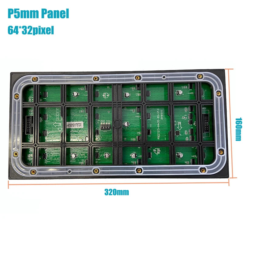 Super Quality Advertising Outdoor P5mm 320x160mm Full Color HD Digital LED Display Module LED Video Display Screen Panel