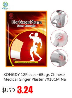 KONGDY 100 Pieces=10 Bags Hot Sale Muscle Pain Relief Patch Chinese Traditional Capsicum Plaster Personal Care Massage Product