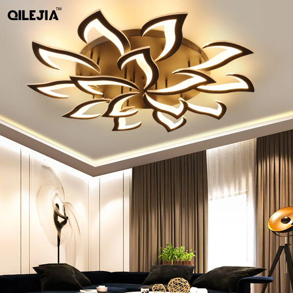 New Arrival LED Ceiling Chandelier Lights For Living Study Room Bedroom Modern Led Lamps Indoor Lighting Luminaire Deco Fixtures