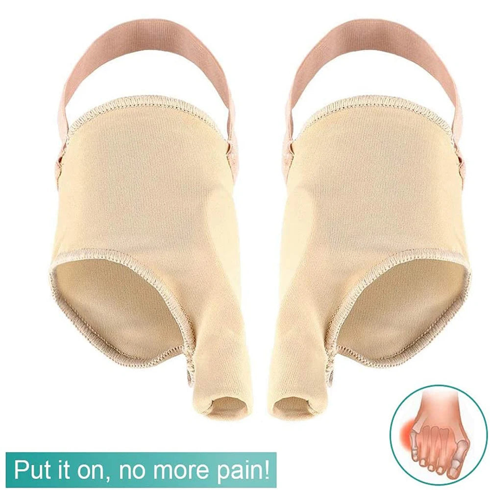 1Pair Tailor Bunion Corrector Pads Splint for Bunion Pinky Toe Relief Toe Straightener, Little Toe Separator  With Anti-Slip