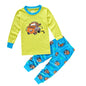 2pcs/set Spring Autumn Boys Girls Long Sleeved Lightning Mcqueen Sleepwear Kids Pajamas 95 Cars Cartoon Children's Pyjama