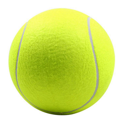 2X Pet Bite Toy 24CM Giant Tennis Ball for Dogs Chew Toy Inflatable Tennis Ball Signature Pet Toy Ball Supplies