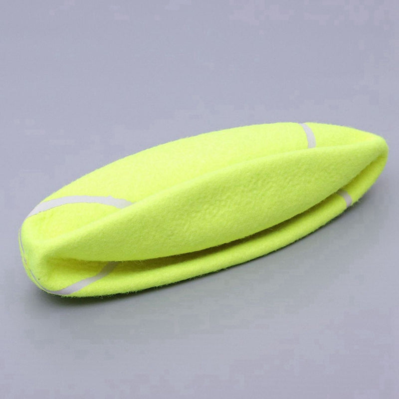 2X Pet Bite Toy 24CM Giant Tennis Ball for Dogs Chew Toy Inflatable Tennis Ball Signature Pet Toy Ball Supplies