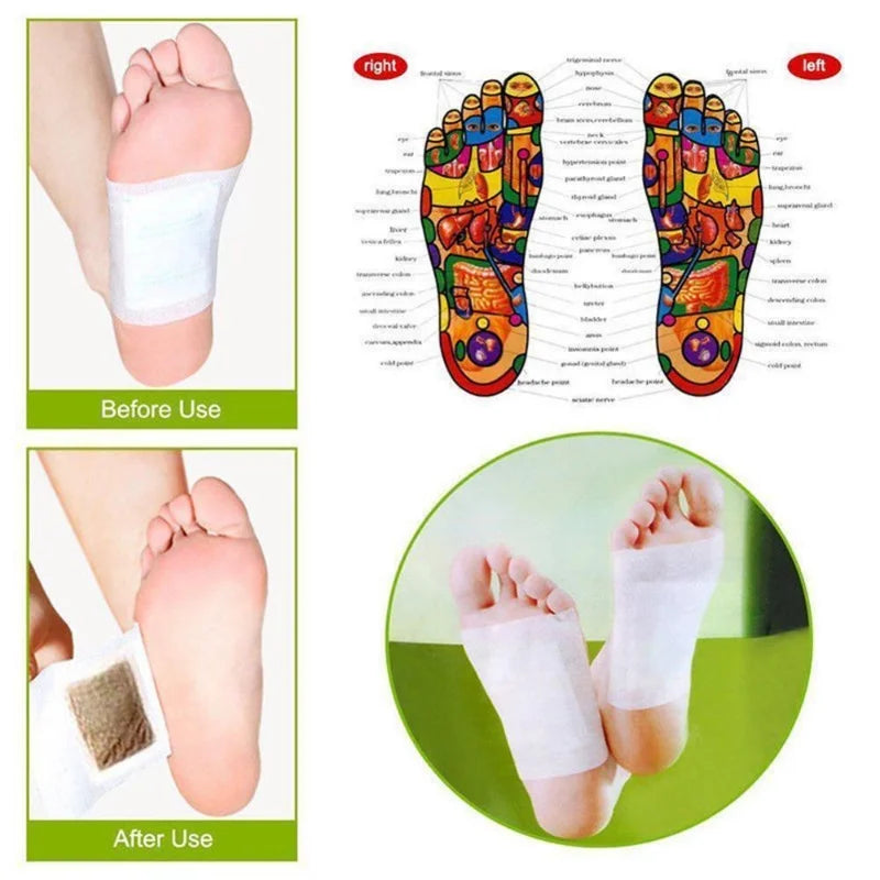 Beauty Health Korean Foot Paste Wormwood Foot Patch KINOK Hot Sale Cleansing Detox Slimming Product Improve Sleep