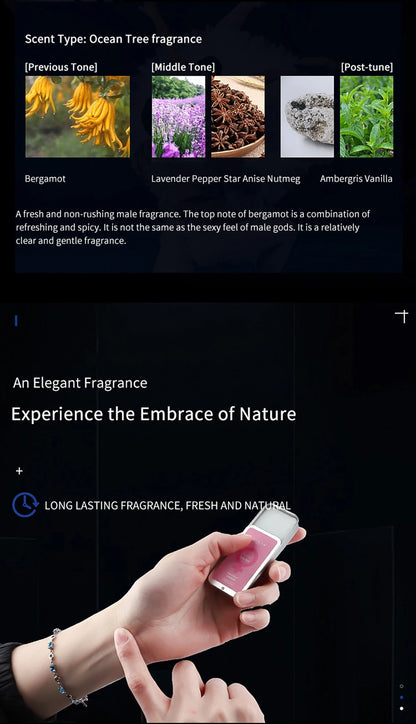 Portable Men And Women Pheromone Cologne Solid Perfume Long-lasting Natural Fragrance Deodorant Pocket Fragrance Balm Gift