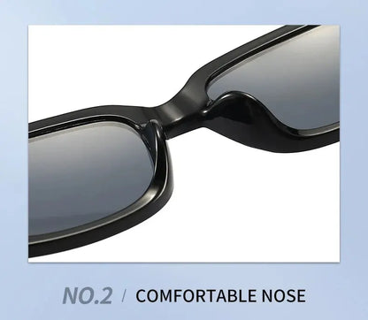 Small Frame Cat Eye Sunglasses Super Cool Tide Concave Shape Street Shooting Personality Sunglasses Female All-match Fashion