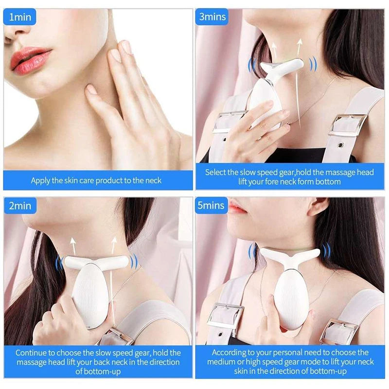 Facial Beauty Instrument Beauty Machine Anti-Wrinkle Chin And Neck Facial Massage Instrument Wrinkle Skin Care Tools