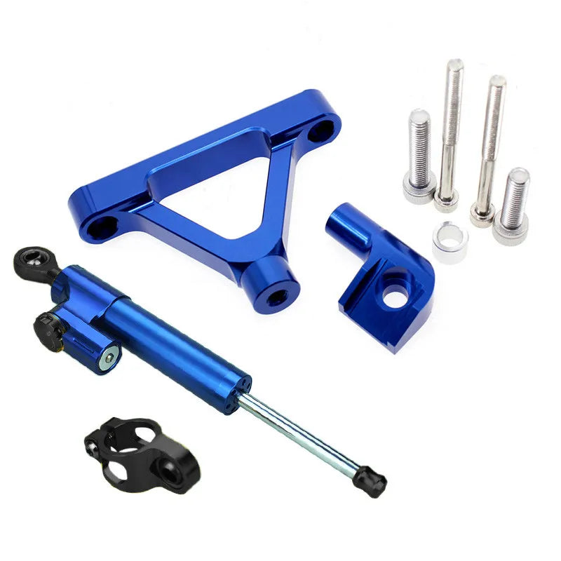 For KAWASAKI ZX10R 2004-2005 Motorcycles Steering Stabilize Damper Bracket Mount Mounting Support Holder Kit Set