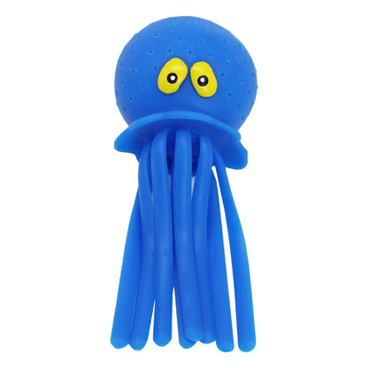 6 Colors Sponge Absorbent Octopus Baby Bath Toys Squeezing Stress Relief Toys Summer Swimming Pool Play Water Toy for Children