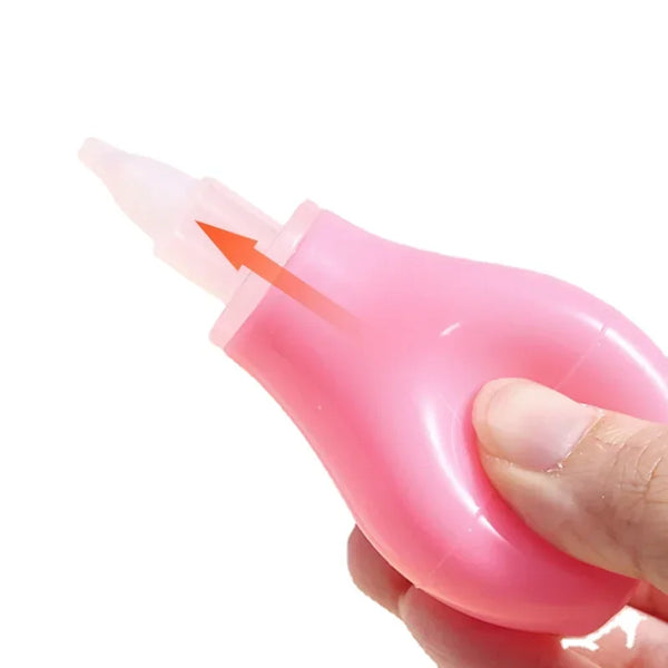 Gourd Shape Baby Nasal Aspirator Airpump Type Manual Snot Cleaner Infant  Booger Absorb Items Baby Health Care Supplies