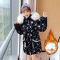 Kids Parkas Children Clothing 2025 Toddler Girl Warm Clothes Thicken Cotton Clothes Jacket Winters Fashion 7 8 9 10 12 14 Years