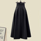 Fashion 2 Pieces Outfits Office Women Lady Crop Tops Coat Slit Midi Skirt Suits Autumn Winter New Solid Color 2 Piece Sets