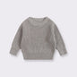 0-6T Newborn Kid Baby Boy Girl Winter Clothes Toddler Baby Sweater Infant Knit Pullover Top Casual Basic Top Knitwear Outfit