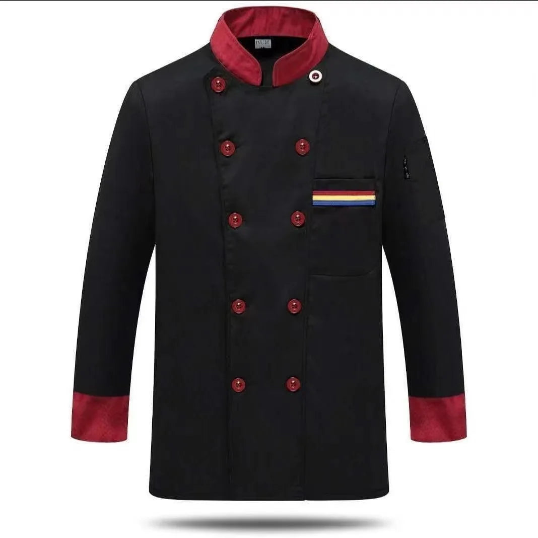 Professional Short/LONG Sleeve Chef Jacket for Food Service Industry Restaurant Chef Coat  Chef Jacket Uniform