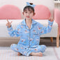 New Miniso Autumn Children Pajama Sets Girl Sleepwear Winter Kawaii Anime Kids Pijamas Boy Homewear Clothes Cute Loungewear