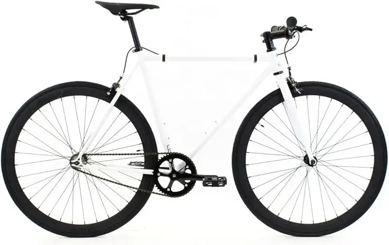 Fixed Gear Single Speed - Perfect Urban Commuter Bicycle With Front Rear Brakes - Ideal For Teens And Adults