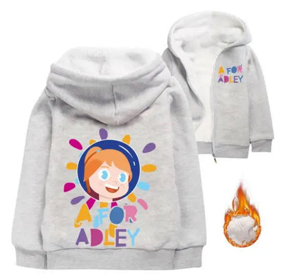 New Girls Winter Jacket Kids Parka A for Adley Hooded Thicken Warm Children Winter Jacket Girl Coat Little Girls Winter Jacket