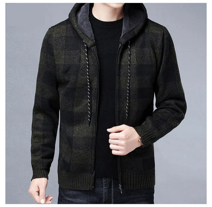 Men Sweater Jacket Fashion Winter