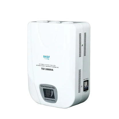 SHGF Input 90-270V 10kva Servo Wall Mounted Installation 220V 110v Voltage Stabilizer Household Appliance Protection