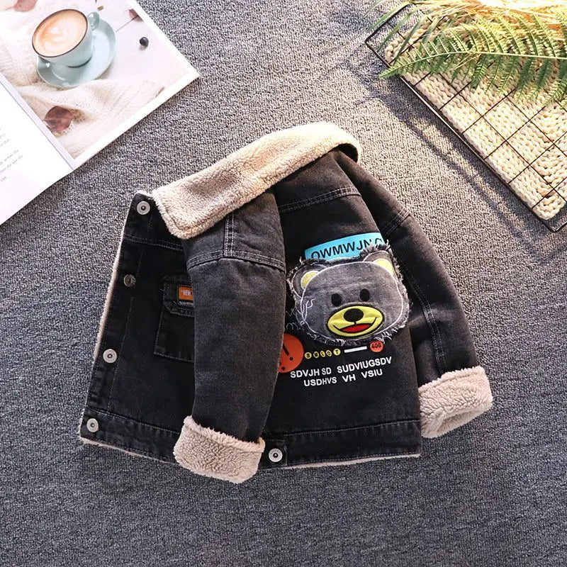 New Winter Fashion Baby Girl Coat Children Boys Thicken Warm Jacket Kids Coat Toddler Casual Cotton Costume Infant Sportswear