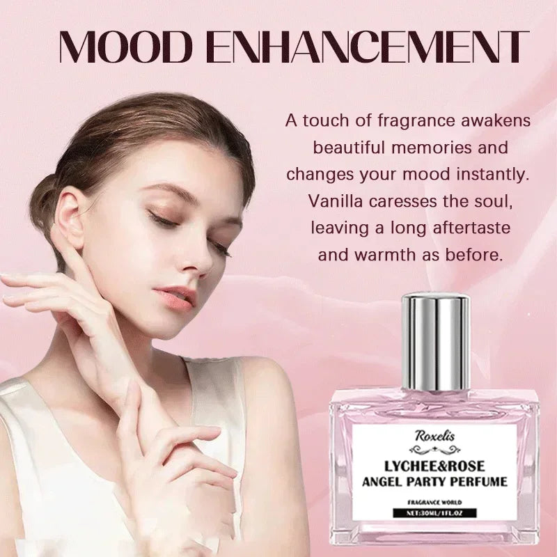 30ML Pheromone High Quality Perfume Lasting Fragrance for Women Concentration Angel Party Niche Fragrances Motivational Rose