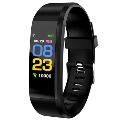 115plus Smart Watch Men Women Fitness Tracker Sport Watch Waterproof Smartwatch Heart Rate Blood Pressure Monitor Smart Band