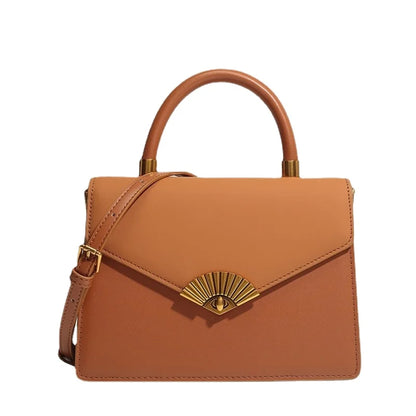 High-quality Ladies Spring and Summer 2025 New Niche Design Fashion Manual Bill of Lading Shoulder Diagonal Bag