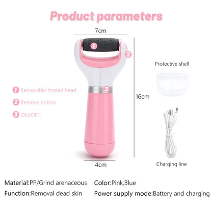 USB Electric Foot File Foot Pedicure Tools Grinder Dead Skin Callus Remover for Hard Cracked Remove Exfoliate Machine Foot Care