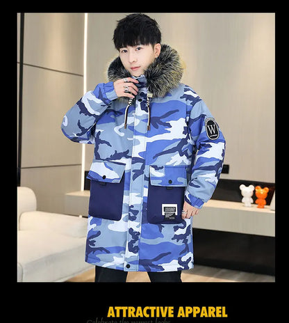 Thick Fleece Hooded Parka - Trendy Winter Jacket