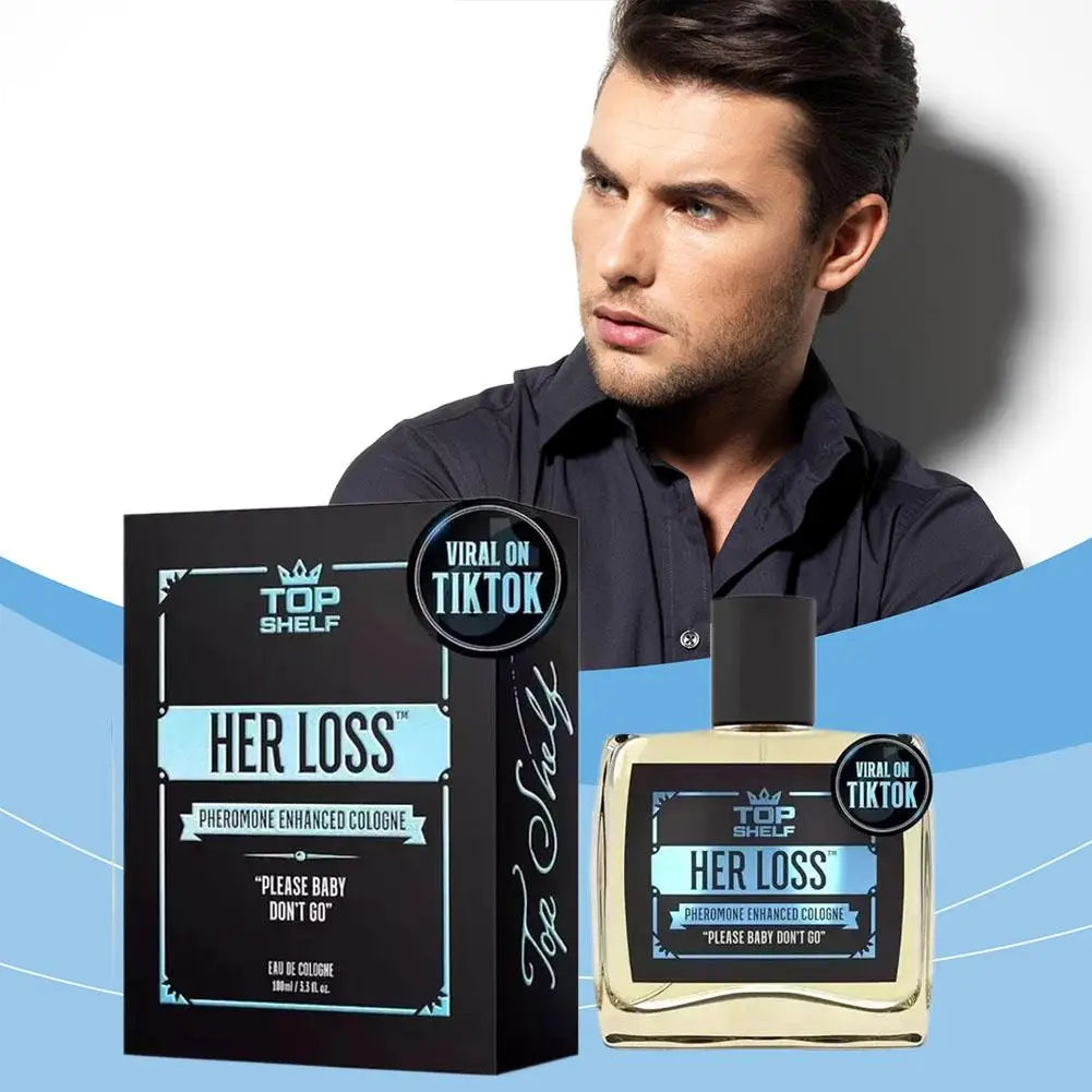 Men Perfume Pheromone Cologne Her Loss Attraction & Confidence Long-lasting Irresistible Scent Spray Feromonas Perfume