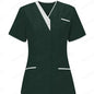 2025 New Hospital Hand Washing Clothes Tops Pure Cotton Skin Friendly Nursing Work Clothes Tops Waiter Uniform Work Clothes