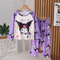 2025 Winter Children Pajama Sets Girl Long Sleeved Pants Pijamas Boys Cartoon Sleepwear Cute Kids Loungewear Korean Home Clothes