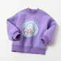 Fleece Children Sweatshirts Winter Plus Velvet T-shirts for Kids Cartoon Boys Girls Blouse Thicken Baby Pullover Toddler Outfits