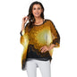 BHflutter 4XL 5XL 6XL Plus Size Women Blouse 2025 Sexy Off Shoulder Leopard Print Summer Tops Tees Casual Chiffon Blouses Shirts