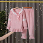 2025 Children Fleece Pajamas Warm Flannel Sleepwear Girls Boy Nightwear Coral Fleece Kids pijamas Homewear Winter Pyjama