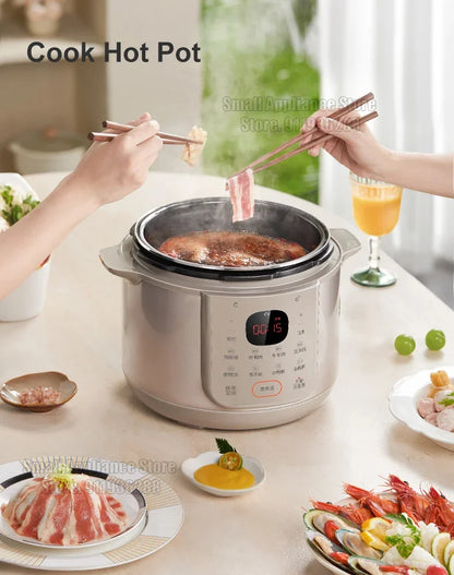 SUPOR Electric Pressure Cooker 5L Rice Cooker 70Kpa Multifunction Fast Cooking Stew Bones Beef Porridge For Kitchen SY-50YC5006