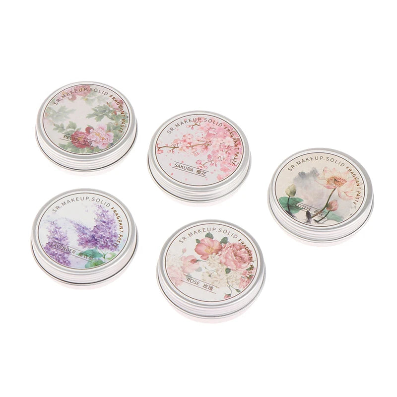 Women Solid Perfume Portable Balm Long-Skin Fragrance Fresh And Elegant Women Solid Perfume Body Aroma Gift